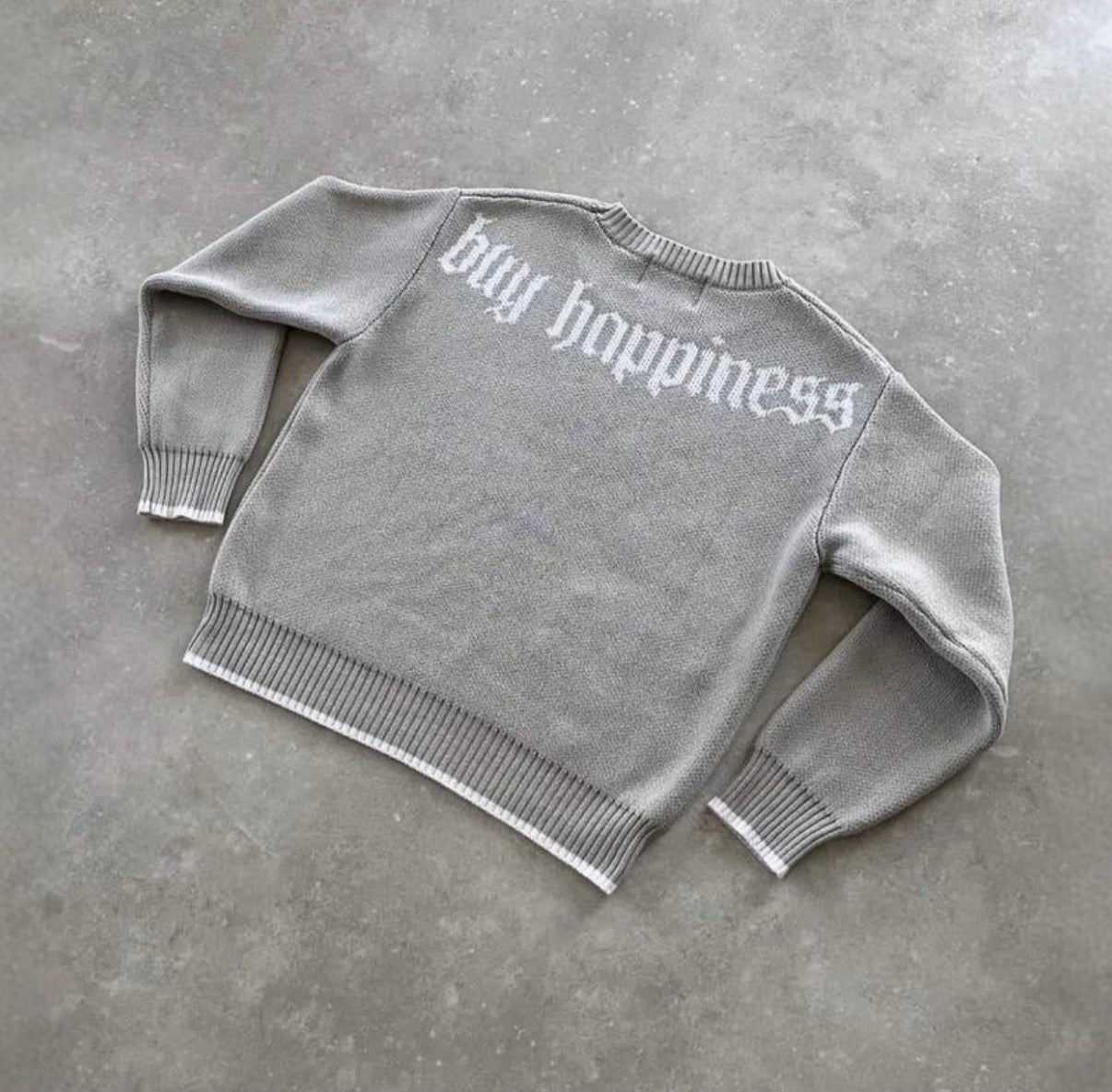 Gothic style Long sleeve Pullover sweater