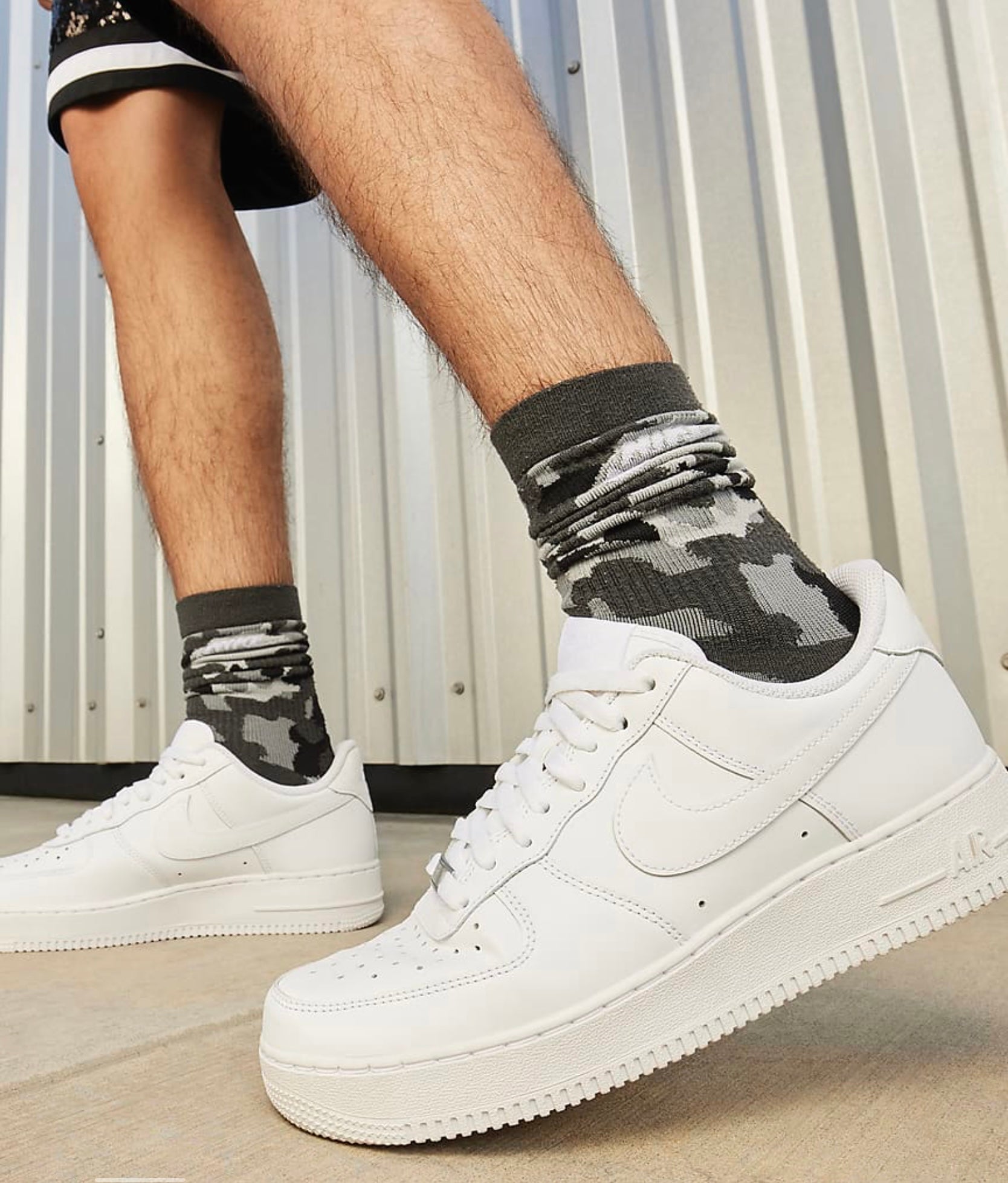 Nike Air Force 1 white Edition