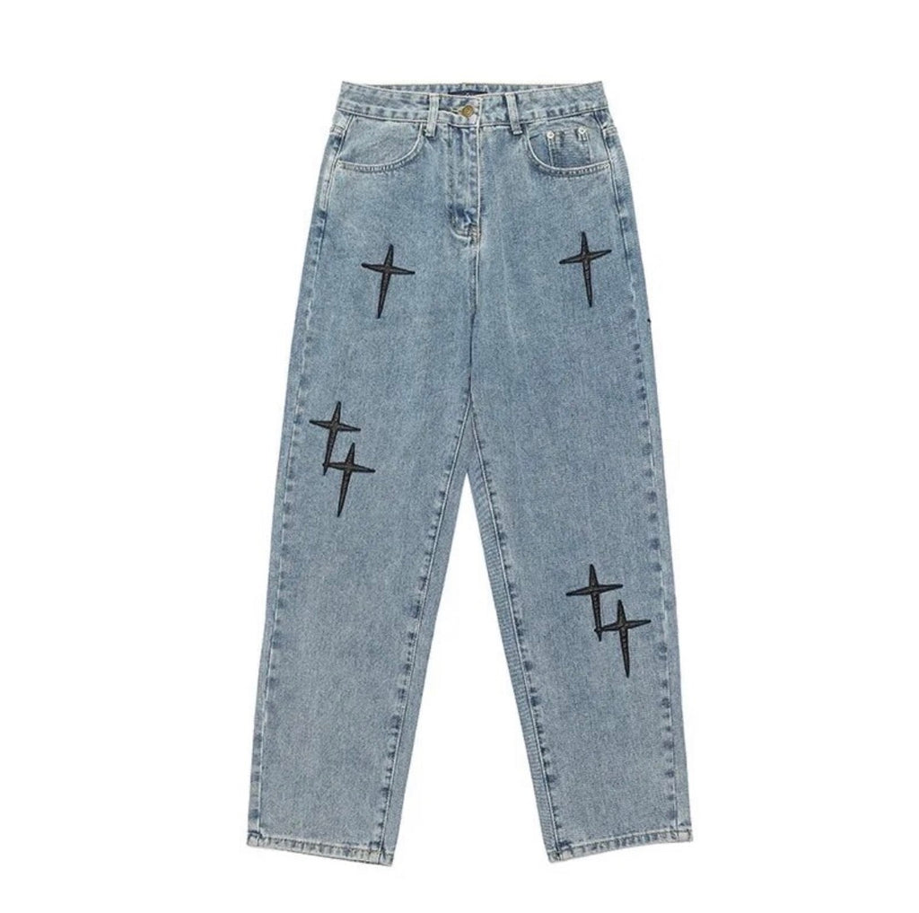 Y2K vintage style fit baggy jeans