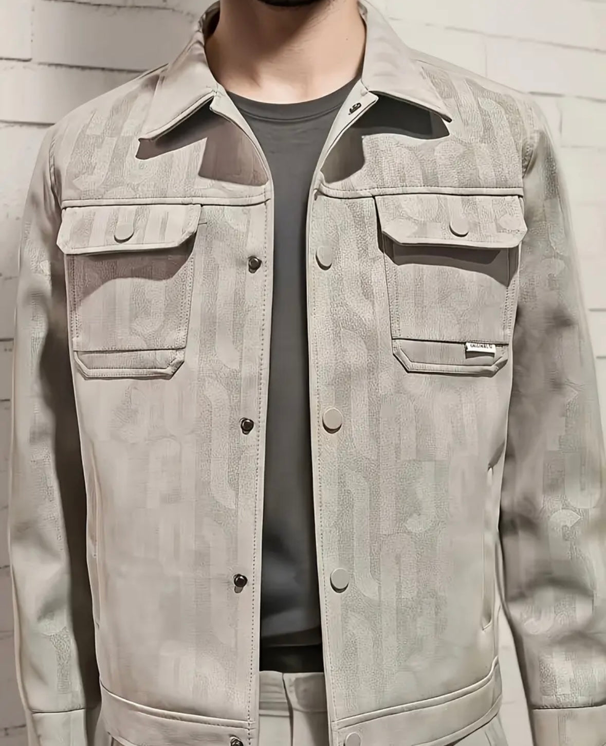 Printed Design Bomber Jacket