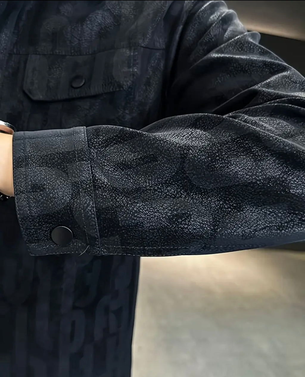 Printed Design Bomber Jacket