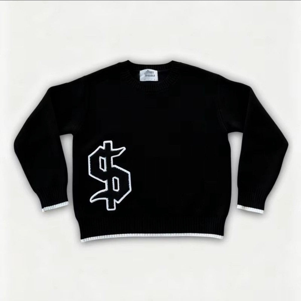 Gothic style Long sleeve Pullover sweater